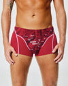 Boxershorts WILDER MANN karminrot