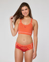 Panty SCHLAFENDE HEXE rotorange